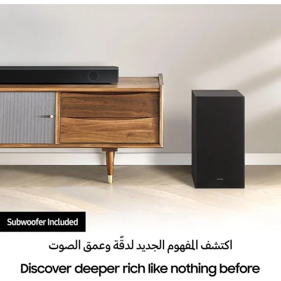 Samsung 3.1Ch Dolby Audio / Dts Virtual:x Soundbar Hw-B650/Zn